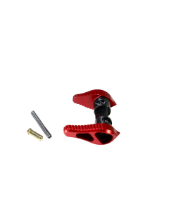 Timber Creek Ambidextrous Safety Selector AR Platform Red Aluminum