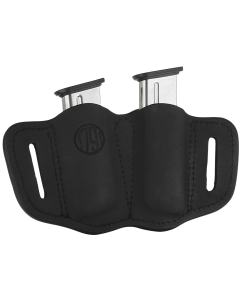 Stealth Black Double Mag Holder for Single Stack Mags