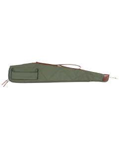 Bob Allen Canvas Rifle Case 48 Green Quilted Flannel
