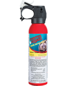 Counter Assault Bear Deterrent Spray 32ft Range Black Nylon