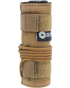 Heat-Resistant 5" Tactical Suppressor Cover Tan