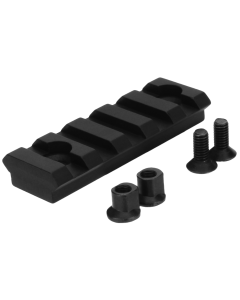 Tacfire Keymod Picatinny Rail 2" 5 Slots Black 5 Slots KeyMod Rail
