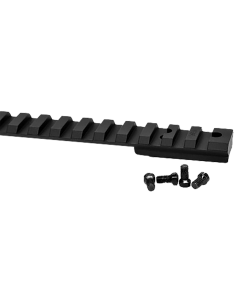 Warne Howa/vanguard Vapor Picatinny Rail Black Anodized Short Action 0 MOA