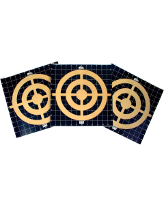 ProShot SplatterShot Hanging Paper Target 12x12 Black/Orange 3 Pack