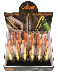 Caliber Gourmet Gold Ball Point Bullet Pen