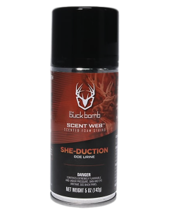 Buck Bomb SheDuction Doe Urine Scent 5oz Aerosol