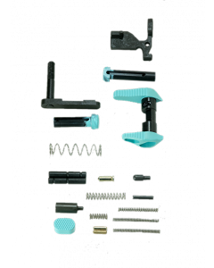Timber Creek Outdoor Inc Lower Parts Kit Robins Egg Blue Aluminum for AR15