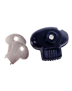 GunMaster Black Plastic Trigger Lock with Key 25 Pack