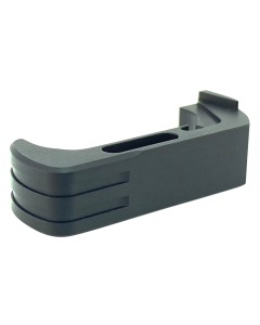 Cross Armory Mag Catch Glock Gen4/5 Black Aluminum Extended