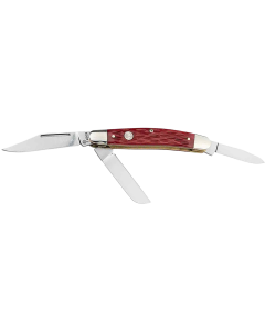 Boker Traditional Series 2.0 Red Jigged Bone Stockman Knife