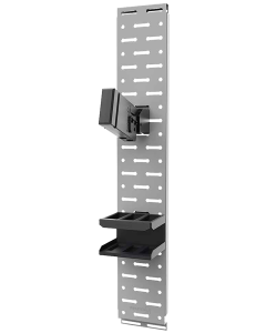 Lockdown Securewall AR15 Kit Black/Silver