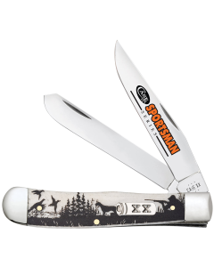 Case Trapper Sportsman Knife Bird Dog Hunter (Natural Bone)