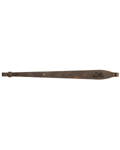 Browning Distressed Brown Leather Rifle Sling
