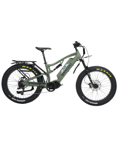 Bakcou Storm G2 Medium Matte Black E-Bike 25ah