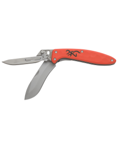 Browning Primal Scalpel 2 Blade Replaceable Knife Orange