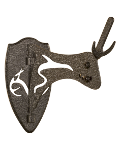 Realtree Little Hooker Graphite Black Skull Mount