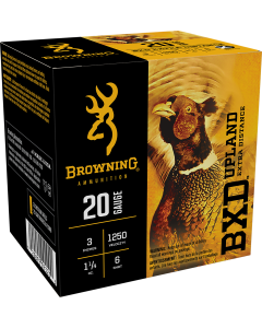 Browning BXD 20 Gauge 3 1-1/4 oz 6 Shot (Box)