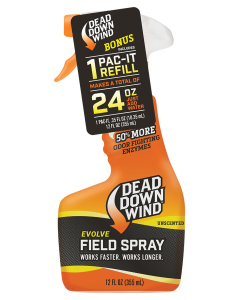 Dead Down Wind Evolve 3D+ Field Spray and Pac-It Combo