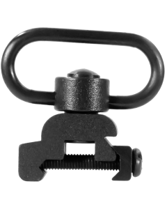 Aim Rail Mount QD Sling Push Button Black Aluminum