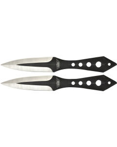 Uzi Accessories 2-Piece Stainless Steel Throwing Knives