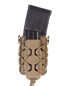 High Speed Gear Double Decker Mag Pouch Coyote Brown Polymer