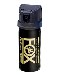 Fox Labs Legacy Pepper Spray 152 ft Range Black