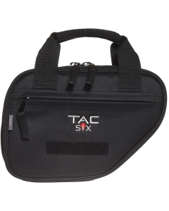 Tac Six Battalion Handgun Case Black Neoprene