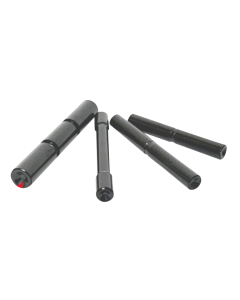 Cross Armory 4-Pin Set Dimpled Black Steel for Glock Gen4