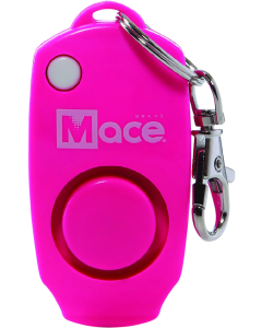 MACE Personal Alarm Keychain 130dB Pink Plastic