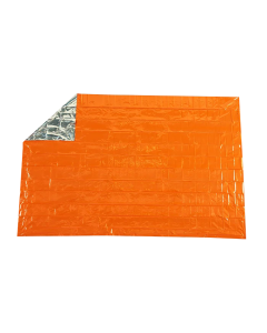 SOL Emergency Blanket Orange One Person 56"x84"