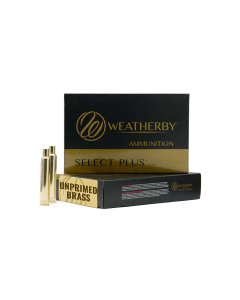 Weatherby Select Plus Unprimed Rifle Brass 50 Box