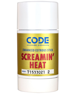 Code Blue Screamin Heat Doe Urine Scent Wax Stick