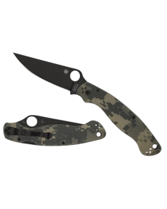 Spyderco Military 2 Camo G-10 Plain Edge Knife