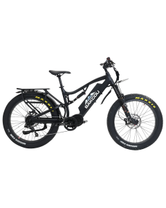 Bakcou Storm G2 Matte Black 25ah Medium Frame E-Bike