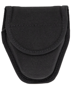 Bianchi Double Handcuff Case Black Textured Hook & Loop