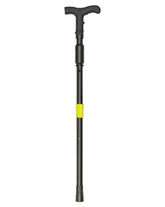 PSP Walking Cane Stun Gun 1M Volt Black Polymer