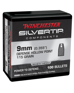 Winchester 9mm 115gr Silvertip Hollow Point Ammo