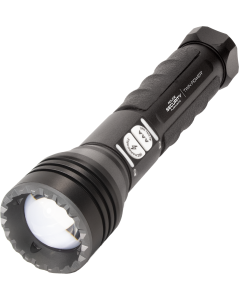 Police Security Twin Power Long Throw Flashlight