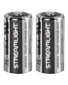Streamlight CR123A 3V Lithium Batteries (2 Pack)