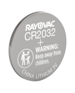 Rayovac CR2032 Lithium Coin Cell Battery 3V (1 Pack)