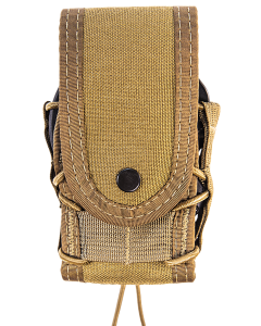 High Speed Gear Taco Handcuff Holder Covered Belt Mount Coyote Nylon Clip
