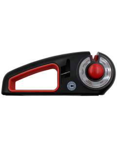 Caliber Gourmet Adjustable Knife Sharpener Black/Red