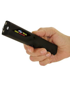 Zap Stick Stun Gun Flashlight 800k Volts Black Plastic