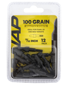 NAP 3D Practice Points Fixed 100 gr 12 Pack Durable Steel Tips