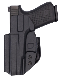 C&g Holsters Covert IWB Black Kydex Belt Clip Fits Glock 19/23