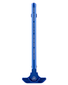 Strike Latchless AR15 Blue Anodized Aluminum Charging Handle