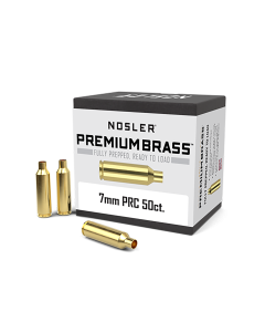 Nosler Premium Brass 7mm PRC 50ct HazAir Safe