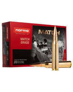 Norma Dedicated Precision 338 Norma Mag 300 Gr Sierra HPBT (Box)
