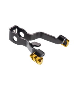 Tyrant CNC Extended Slide Release Gold 9mm Glock Gen5 6061 Aluminum