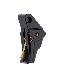 Tyrant CNC I.T.T.S Trigger Shoe Black Gold Fits Glock 43 43x 48